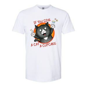 If You Give A Cat A Cupcake Softstyle CVC T-Shirt