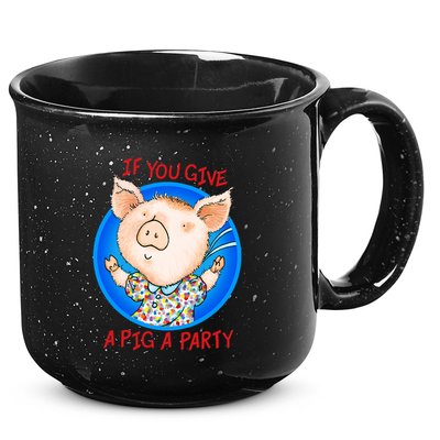 If You Give A Pig A Party Birthday Decorations 15oz Campfire Ceramic Mug