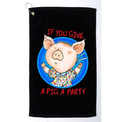 If You Give A Pig A Party Birthday Decorations Golf Towel