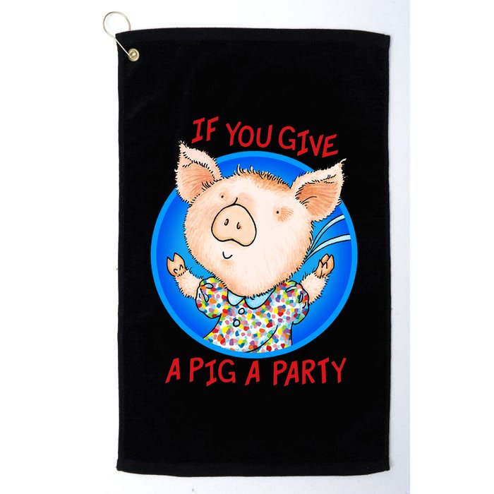 If You Give A Pig A Party Birthday Decorations Golf Towel