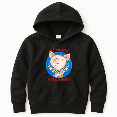 If You Give A Pig A Party Birthday Decorations Kids Hoodie