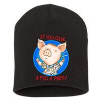 If You Give A Pig A Party Birthday Decorations Short Acrylic Beanie
