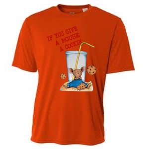 If You Give Mouse A Cookie Cooling Performance Crew T-Shirt