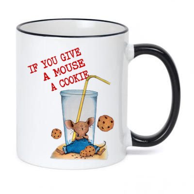 If You Give Mouse A Cookie 11oz Black Color Changing Mug