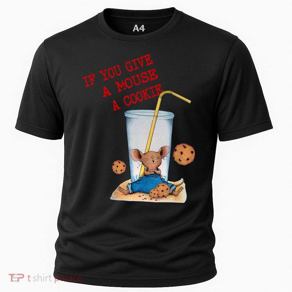 If You Give Mouse A Cookie Cooling Performance Crew T-Shirt