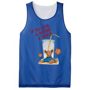 If You Give Mouse A Cookie Mesh Reversible Basketball Jersey Tank