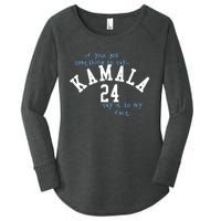 If You Got Something To Say Kamala 24 Say It To My Face Women's Perfect Tri Tunic Long Sleeve Shirt