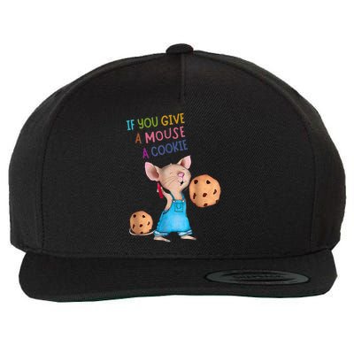 If You Give A Mouse A Cookie Wool Snapback Cap