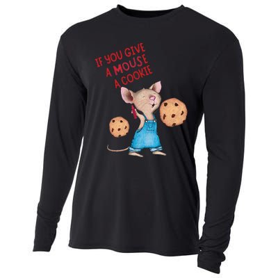 If You Give A Mouse A Cookie Cooling Performance Long Sleeve Crew