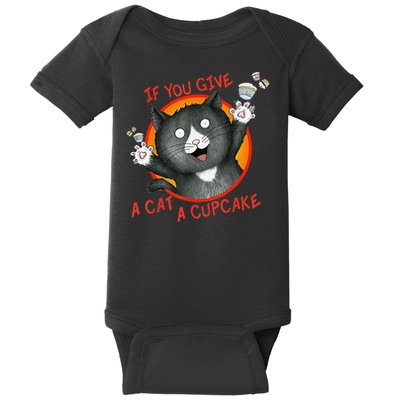 If You Give a Cat a Cupcake Gift Baby Bodysuit