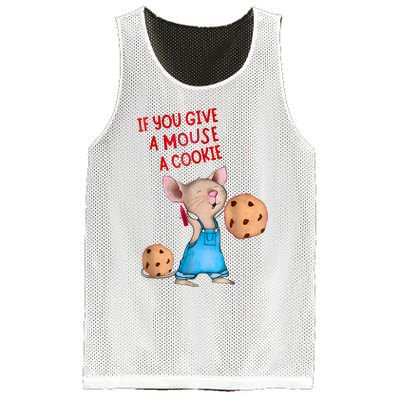 If You Give A Mouse A Cookie Mesh Reversible Basketball Jersey Tank