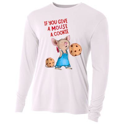 If You Give A Mouse A Cookie Cooling Performance Long Sleeve Crew