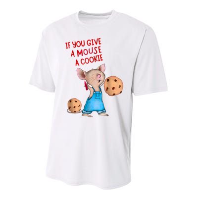 If You Give A Mouse A Cookie Performance Sprint T-Shirt