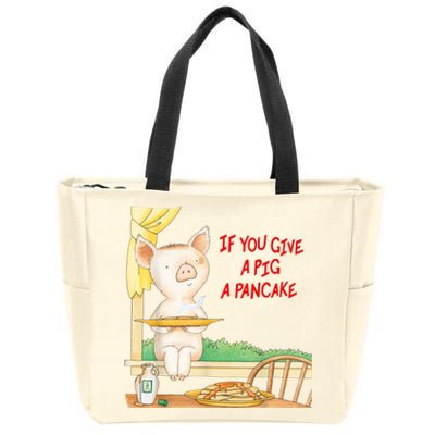 If You Give A Pig A Pancake Zip Tote Bag