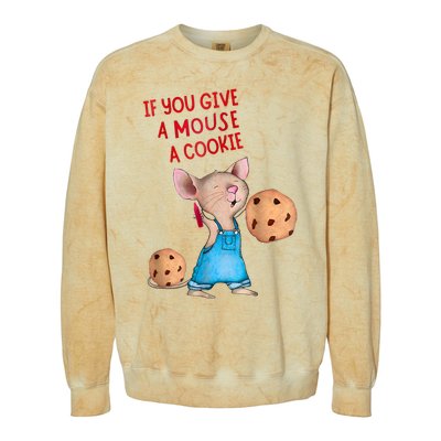 If You Give A Mouse A Cookie Costume Halloween Colorblast Crewneck Sweatshirt