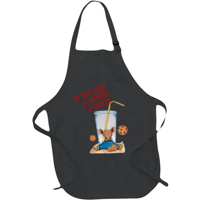If You Give Mouse A Cookie Costume Birthday Cookies Full-Length Apron With Pockets