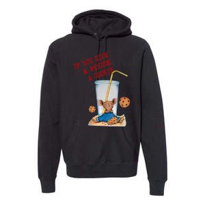 If You Give Mouse A Cookie Costume Birthday Cookies Premium Hoodie