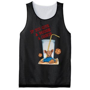 If You Give Mouse A Cookie Costume Birthday Cookies Mesh Reversible Basketball Jersey Tank