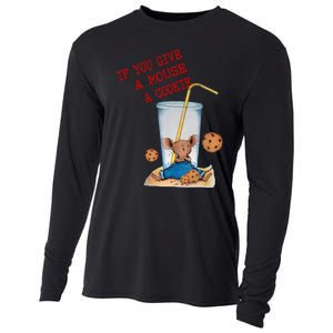 If You Give Mouse A Cookie Costume Birthday Cookies Cooling Performance Long Sleeve Crew