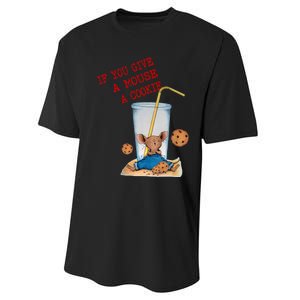 If You Give Mouse A Cookie Costume Birthday Cookies Performance Sprint T-Shirt