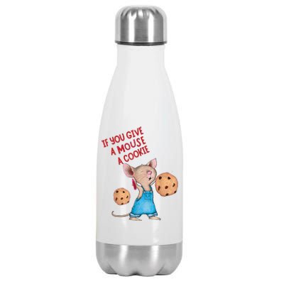 If You Give A Mouse A Cookie Stainless Steel Insulated Water Bottle