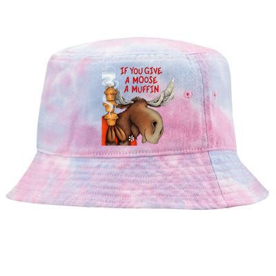 If You Give A Moose A Muffin Tie-Dyed Bucket Hat