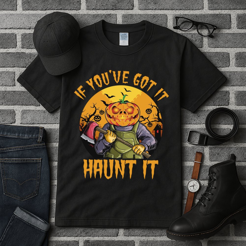 If You've Got It Haunt It Pumpkin Tall T-Shirt