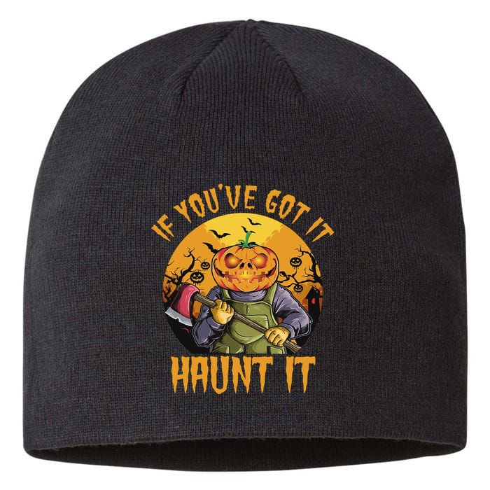 If You've Got It Haunt It Pumpkin Sustainable Beanie