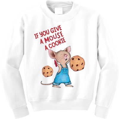 If You Give A Mouse A Cookie Kids Sweatshirt