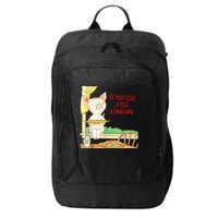 If You Give A Pig A Pancake City Backpack