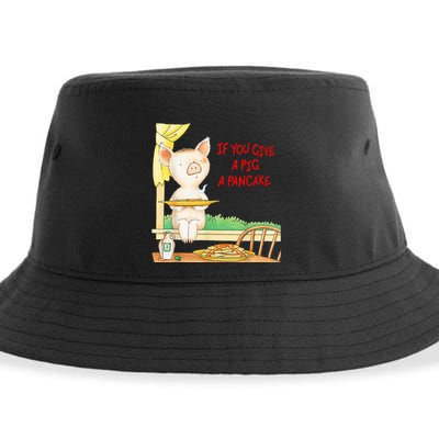 If You Give A Pig A Pancake Sustainable Bucket Hat