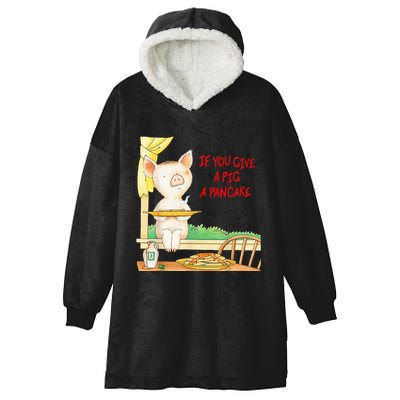If You Give A Pig A Pancake Hooded Wearable Blanket