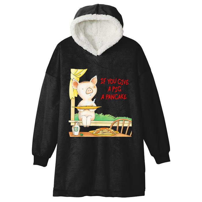 If You Give A Pig A Pancake Hooded Wearable Blanket
