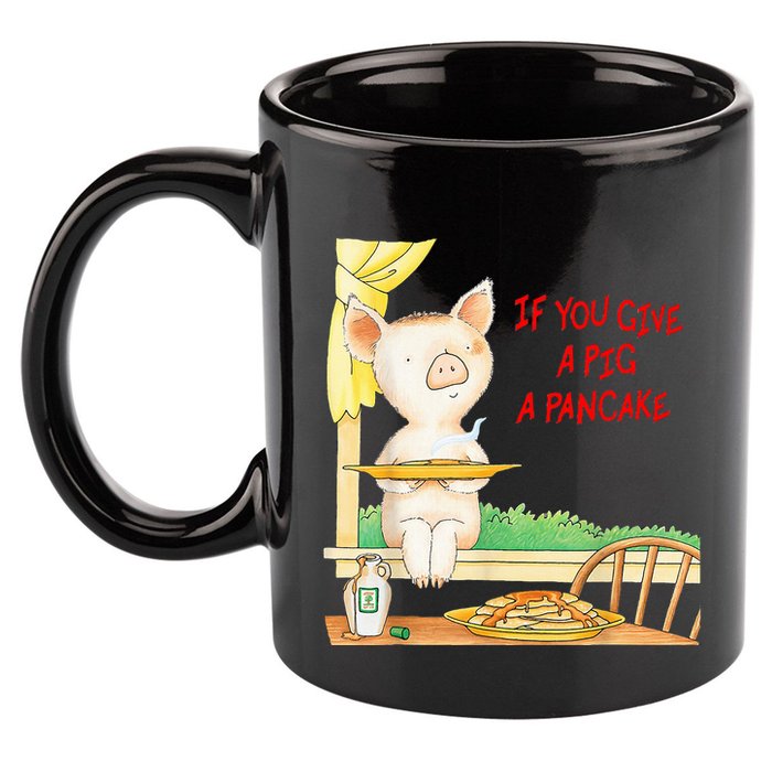 If You Give A Pig A Pancake 11oz C Handle Ceramic Mug