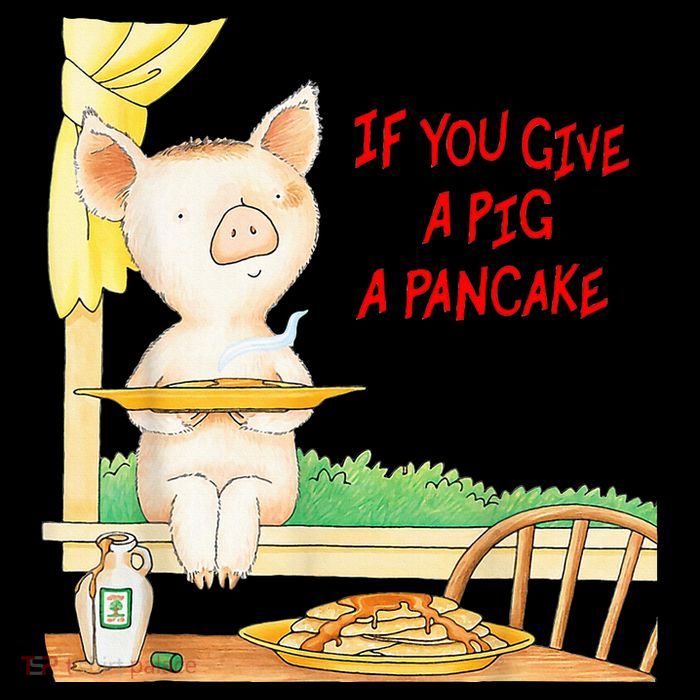 If You Give A Pig A Pancake Tall Sweatshirt