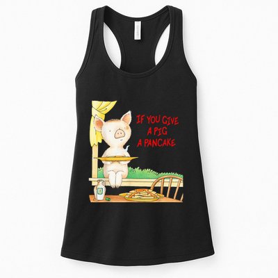 If You Give A Pig A Pancake Womens Tank Top