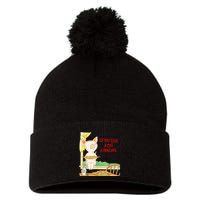 If You Give A Pig A Pancake Pom Pom 12in Knit Beanie
