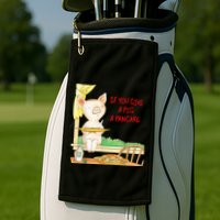 If You Give A Pig A Pancake Golf Towel