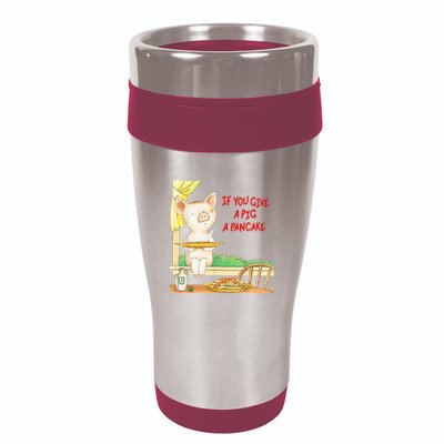 If You Give A Pig A Pancake 16oz Travel Tumbler