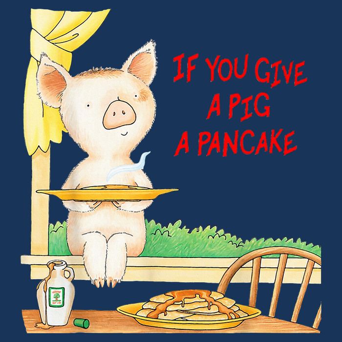 If You Give A Pig A Pancake Infant Baby Jersey Bodysuit