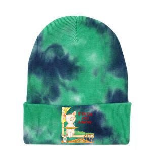 If You Give A Pig A Pancake Tie Dye 12in Knit Beanie