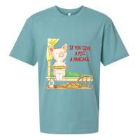 If You Give A Pig A Pancake Sueded Cloud Jersey T-Shirt