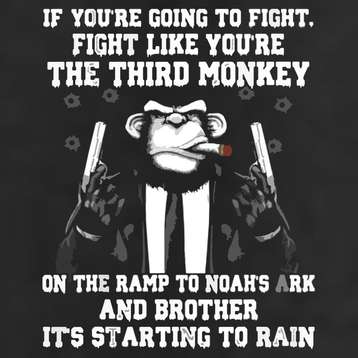 If Youre Going To Fight Fight Like Third Monkey Trucker Hat