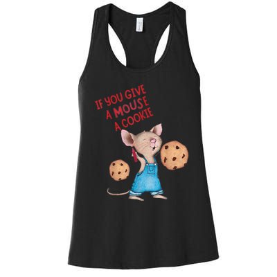 If You Give A Mouse A Cookie Women's Racerback Tank