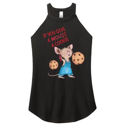 If You Give A Mouse A Cookie Women's Perfect Tri Rocker Tank