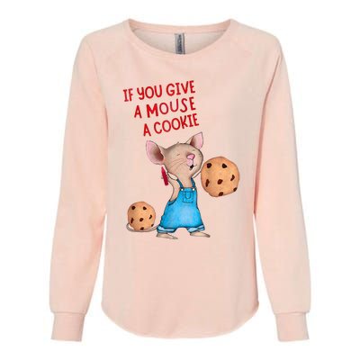 If You Give A Mouse A Cookie Costume Halloween Womens California Wash Sweatshirt