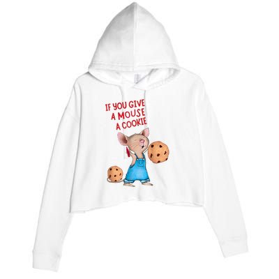 If You Give A Mouse A Cookie Costume Halloween Crop Fleece Hoodie