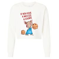 If You Give A Mouse A Cookie Costume Halloween Cropped Pullover Crew