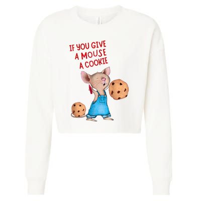 If You Give A Mouse A Cookie Costume Halloween Cropped Pullover Crew