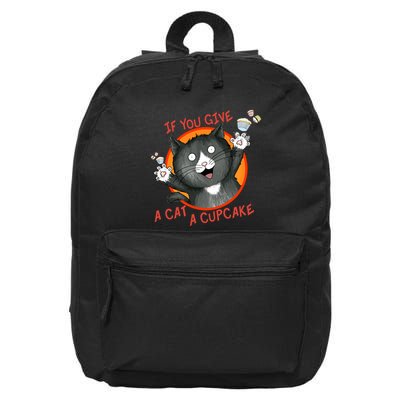 If You Give A Cat A Cupcake 16 in Basic Backpack